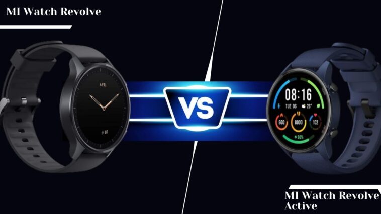 MI Watch Revolve Vs MI Watch Revolve Active