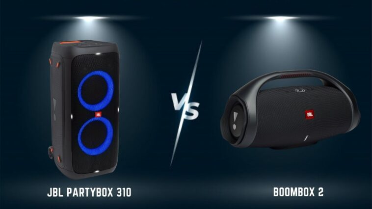 JBL Partybox 310 Vs Boombox 2