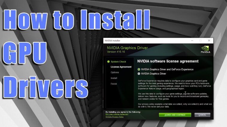 How To Install GPU Drivers In Windows 10?