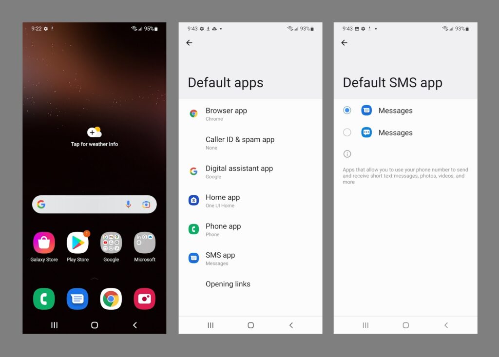 Google Messages Vs Samsung Messages